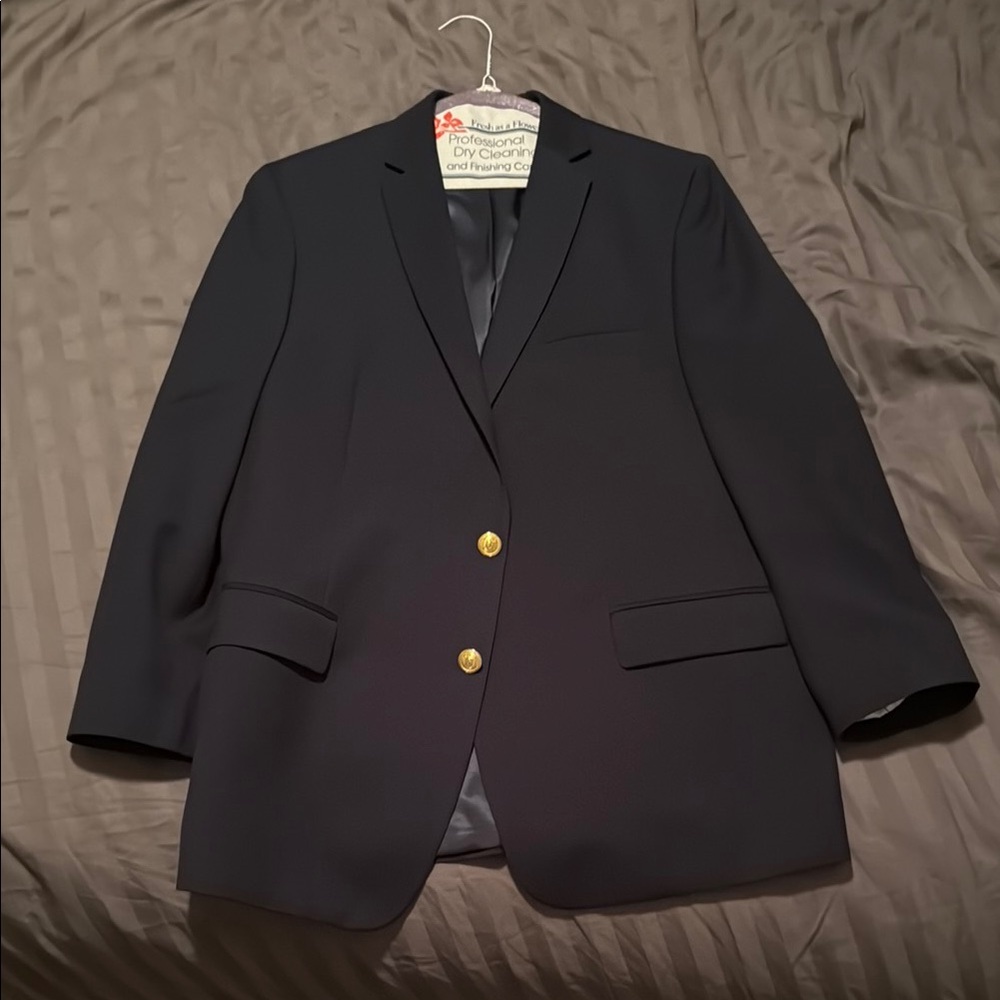 Kid’s Navy Blazer with Gold Buttons